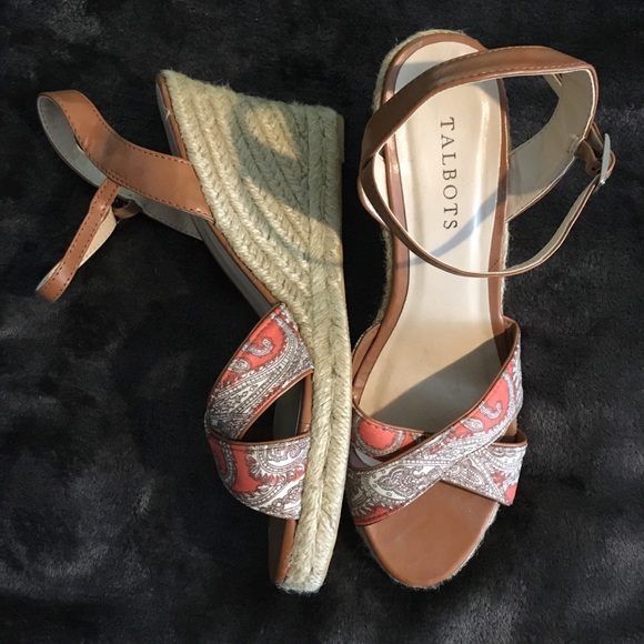 Talbots Wedge Sandal - Picture 3 of 5